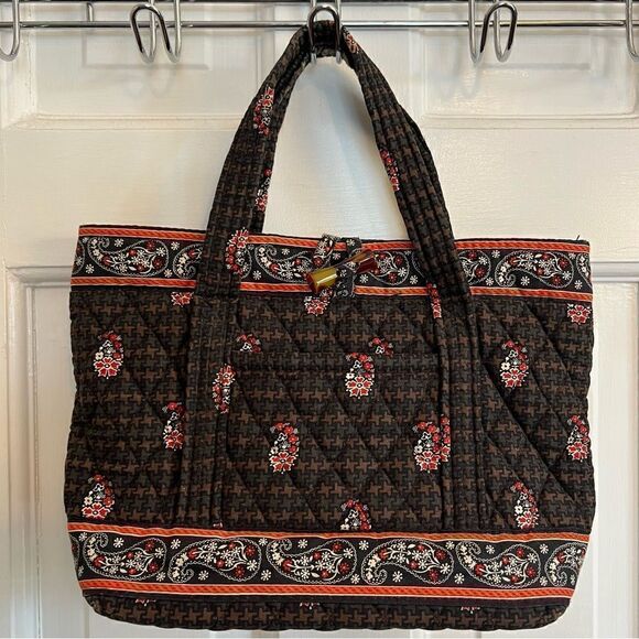 Vera Bradley small handbag (blank/brown/red) - Picture 5 of 7